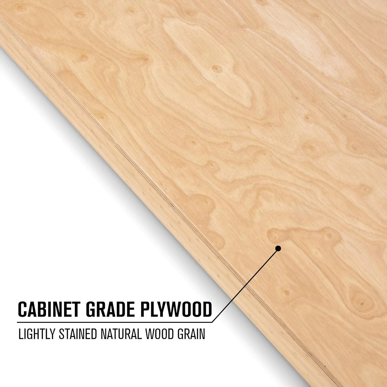 GoSports Regulation Size Wooden Cornhole Set With Natural Wood Finish - Includes Carrying Case - Image 3