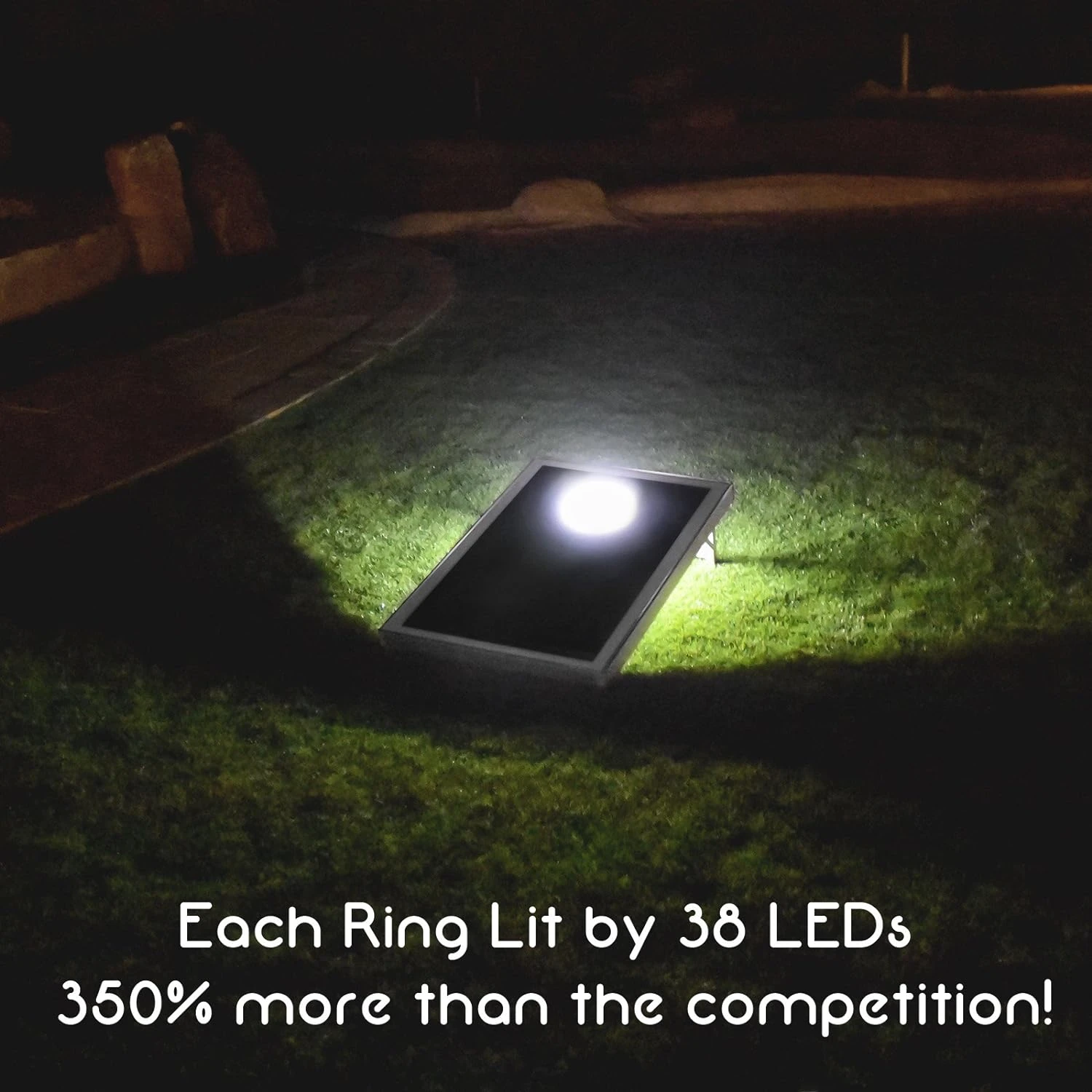 GoSports Tailgate Size 3 Ft X 2 Ft Cornhole Set - Portable Set Includes 8 Bean Bags & Game Rules - Image 5