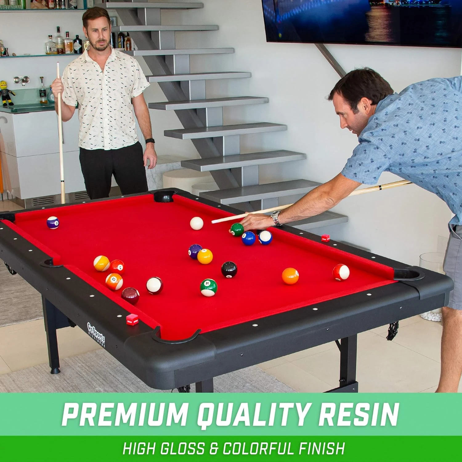 GoSports Regulation Billiards Balls Complete Set Of 16 Professional Balls - Image 5