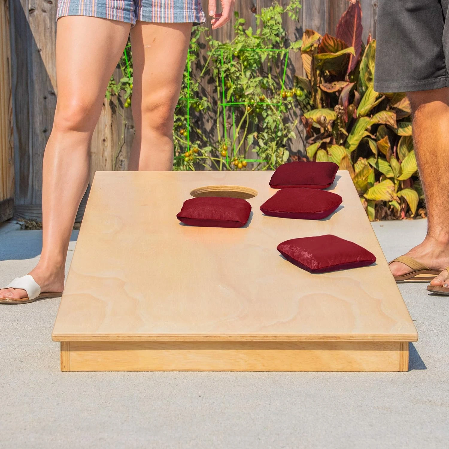 GoSports Tournament Cornhole Bags - Dual Sided Stop & Slide Bean Bags - Image 5