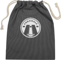 GoSports Cornhole Bean Bag Tote Carry Case - Fits 8 Bean Bags - Gray, Navy, Or Natural