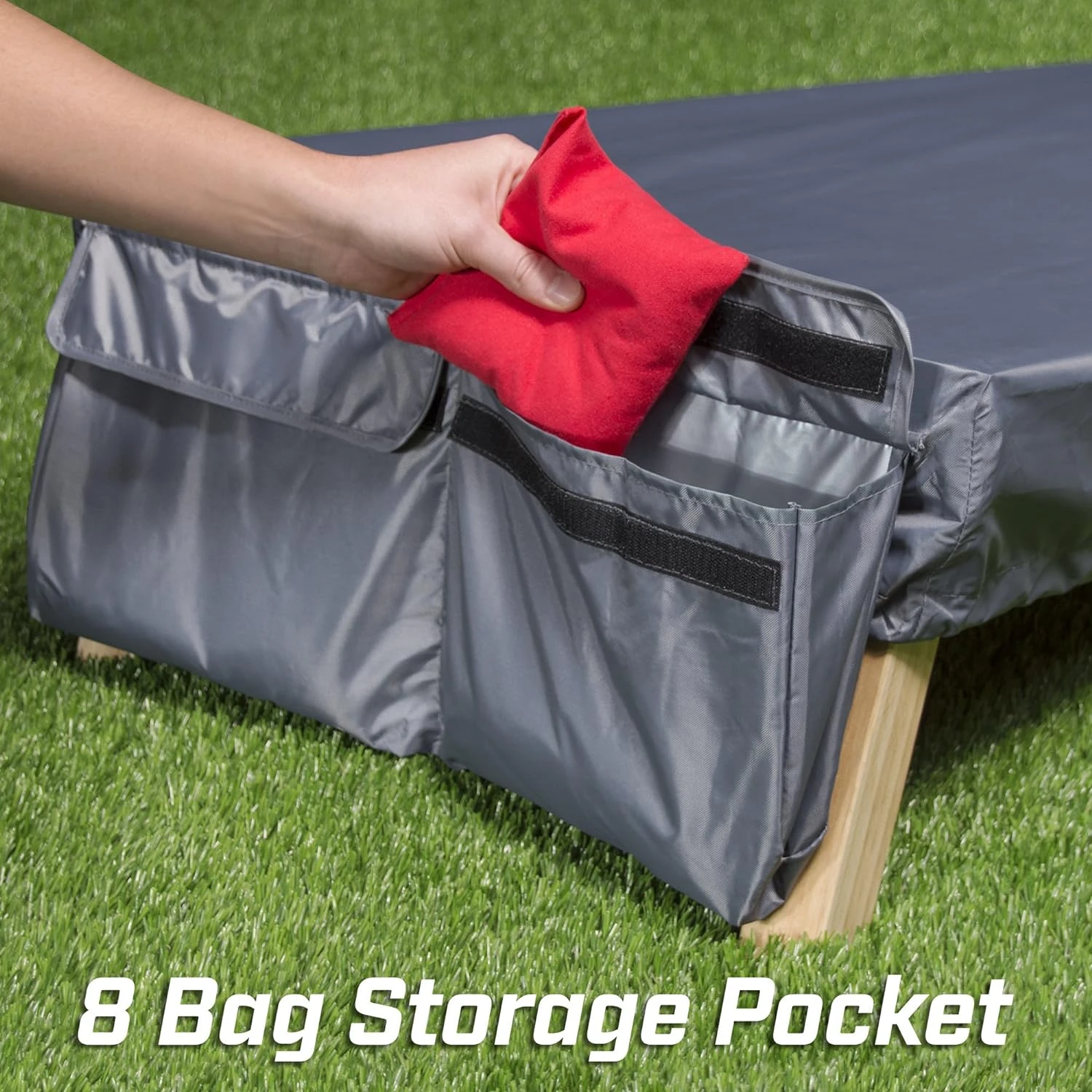 GoSports Cornhole Covers - Protects Your Boards & Bags (Choose Tailgate Or Regulation Size) - Image 4