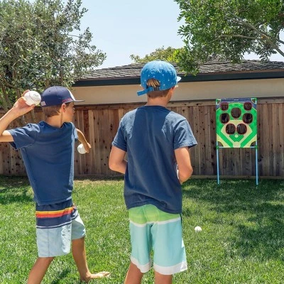 GoSports Pro Pitch Challenge Baseball Toss Toy Game Set - 16pc - Image 6