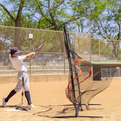 GoSports 7 Ft X 7 Ft PRO Baseball & Softball Practice Hitting & Pitching Net - Image 3