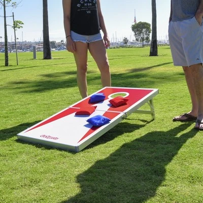 GoSports Classic Regulation Size Cornhole Set - Includes 8 Bean Bags & Rules - Image 2