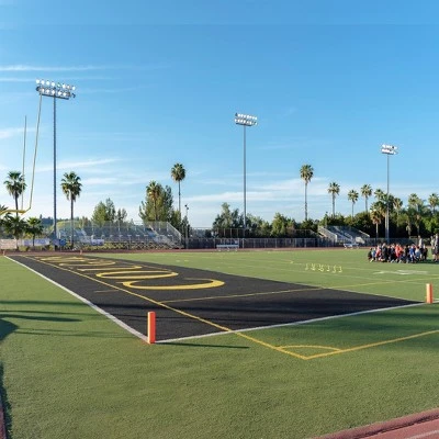 GoSports Football End Zone Pylons - Set Of 4, Regulation 18 Inch X 4 Inch Sand Weighted Anchorless Football Field Markers - Image 2