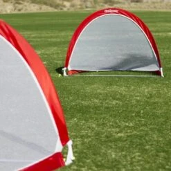 GoSports Portable Pop Up Soccer Goals Set For Backyard - Kids & Adults