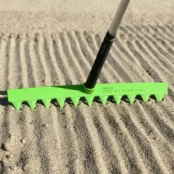 GoSports Trap Teeth Golf Bunker Rake, 2 Pack