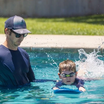 GoSports X5 Swim Kickboard For Swimming Training And Pool Exercise - Blue - Image 3