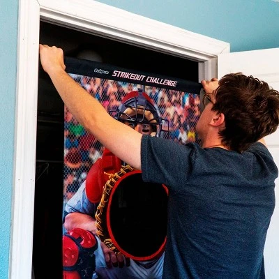GoSports Strikeout Challenge Baseball Toss Doorway Toy Game Set - 9pc - Image 4