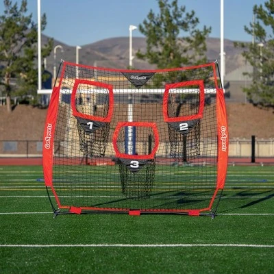 GoSports Football Training Target Net - QB Throwing Accuracy