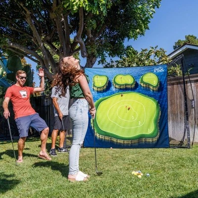 GoSports Chip N' Stick Golf Islands Chipping Game With Golf Balls - 15pc - Image 4