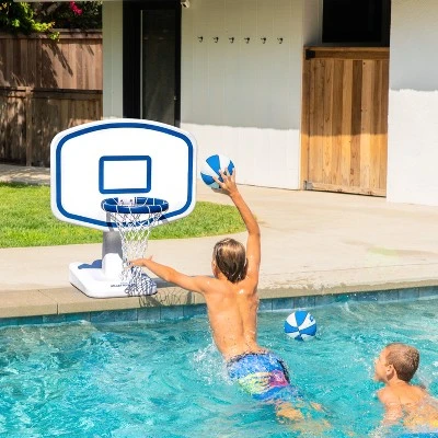 GoSports Splash Hoop PRO Swimming Pool Basketball Game - White - Image 2