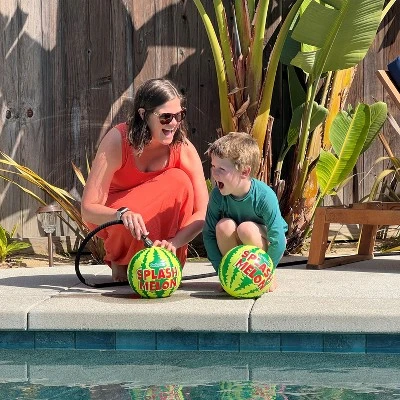 GoSports Splash Melon 9" Pool Ball Party Toy - 2pc - Image 2