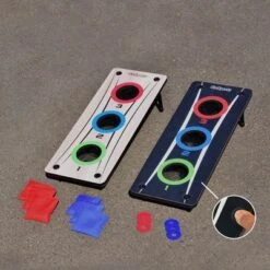 GoSports Multi 2-in-1 Bean Bag Toss & Washer Toss Combo Outdoor Game