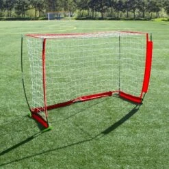GoSports 6 Ft ELITE Soccer Goal - Includes 1 6 Ft Goal, 6 Cones & Carrying Case