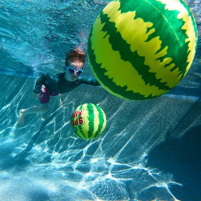 GoSports Splash Melon 9" Pool Ball Party Toy - 2pc - Image 3