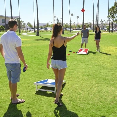 GoSports Classic Cornhole Set Includes 8 Bags, Carry Case And Rules - Image 6