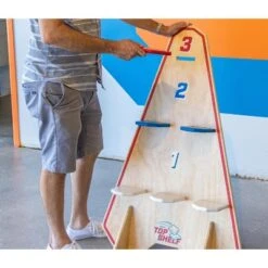 GoSports Top Shelf Toss Vertical Cornhole Game - Bean Bag Toss With A Twist - Includes Tote Bag
