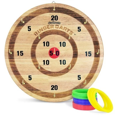 GoSports Ringer Darts Toss Game - Indoor Outdoor Hook Ring Toss Set For Kids & Adults