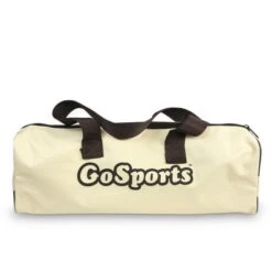 GoSports Premium Wooden Ring Toss Game With Carrying Case - 5pc