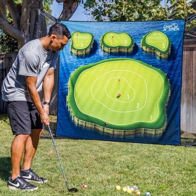GoSports Chip N' Stick Golf Islands Chipping Game With Golf Balls - 15pc - Image 3