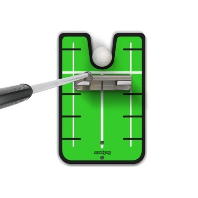GoSports Puttster Golf Putting Hole Trainer - Alignment Aid With Cup Ramp Return System, Putt Indoors Or Outdoors - Image 2