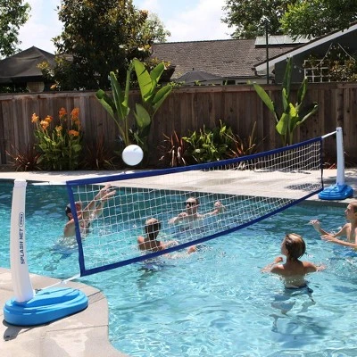 GoSports Splash Net PRO Pool Volleyball Net With 2 Water Volleyballs And Pump - Image 2