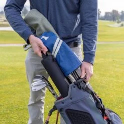 GoSports Golf Cooler Set - Beer Can Sleeve And Cooler Combo - Insulates 13 Cans In Any Golf Bag